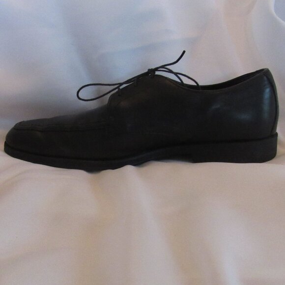 Allen Edmonds Black Tribeca Derbys Size 9.5 Made in USA Very Good Condition - Picture 11 of 13